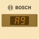Display elettronico Bosch con errore A9