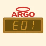 Codice errore E01 sul display caldaia ARGO