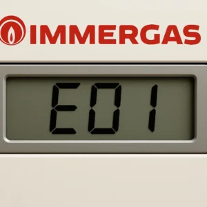 Codice errore 01 su display caldaia Immergas