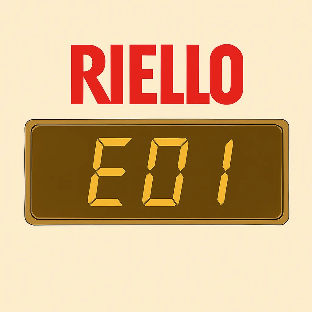 errore-E01-caldaia-riello Errore E01 caldaia Riello su display digitale