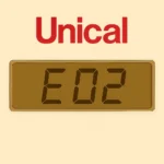 errore-e02-caldaia-unical Errore E02 su schermo digitale caldaia Unical