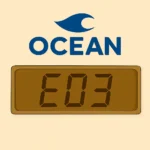 errore-e03-caldaia-ocean Schermo caldaia Ocean con errore E03 attivo