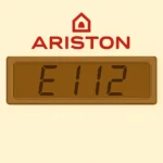 e112-ariston Codice E112 sul display digitale della caldaia Ariston