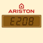 e208-ariston Errore E208 su pannello caldaia Ariston